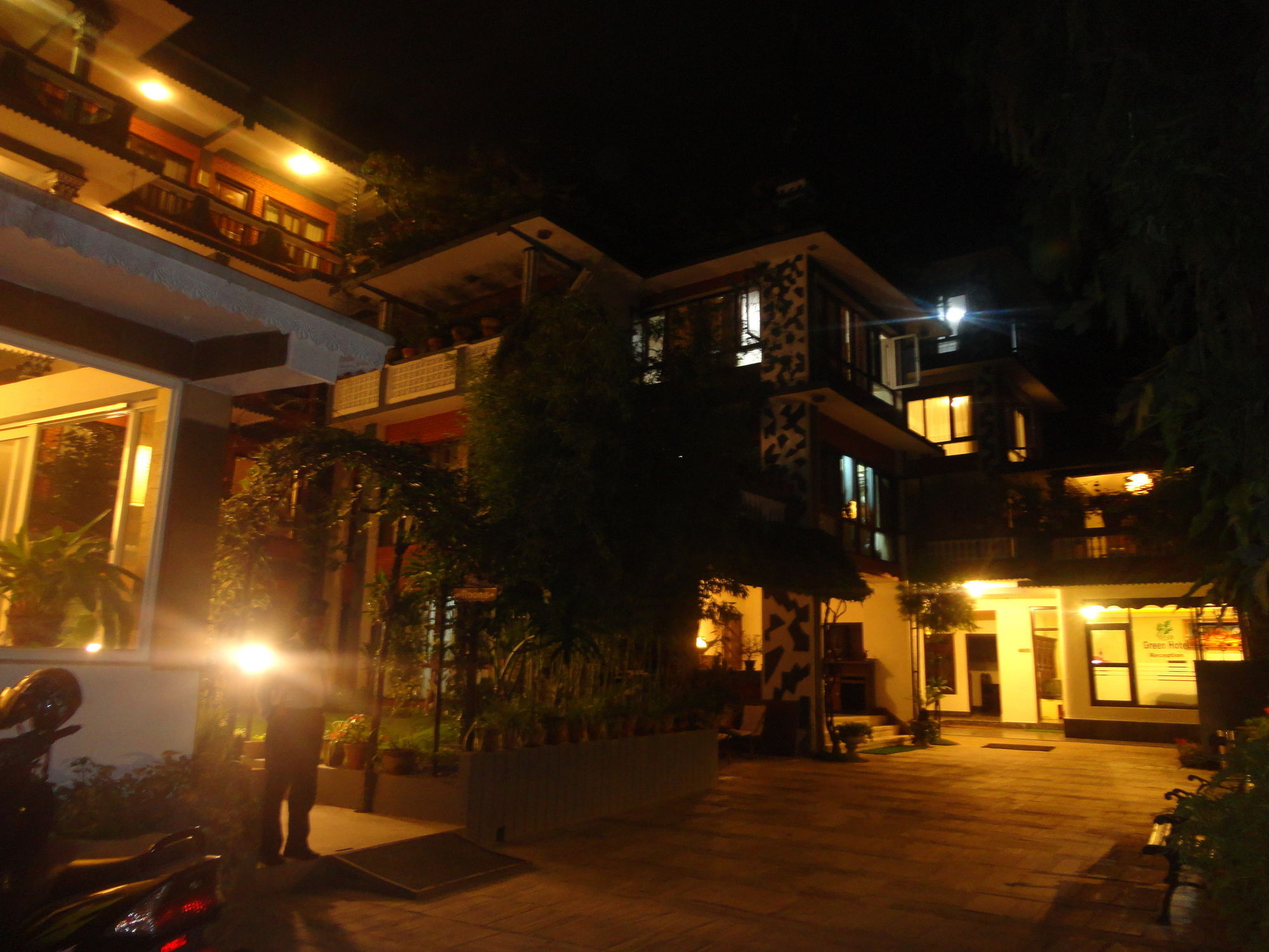 Green Hotel Káthmándú Exteriér fotografie